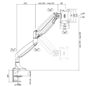 Support Bureau Moniteur 13 à 32"