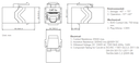 Traversée Keystone RJ45 F/F Cat6A blindée - NK4017