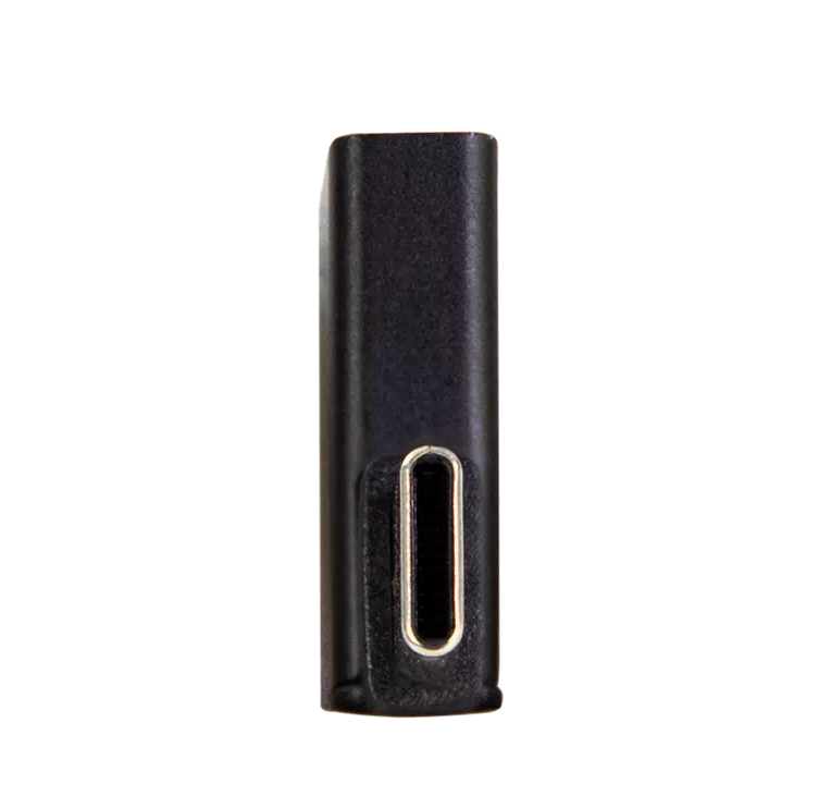 Adaptateur USB3.2 Type-C M coudé vers USB3.0 Type A F monobloc - AU0055