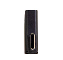 Adaptateur USB3.2 Type-C M coudé vers USB3.0 Type A F monobloc - AU0055