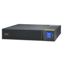 Onduleur APC Easy UPS On-Line, 2 000 VA/1 600 W, montage en rack 2U, 230 V, 4 prises IEC C13, emplacement pour carte intelligente, écran LCD, sans kit de rails