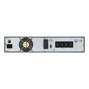 Onduleur APC Easy UPS On-Line, 2 000 VA/1 600 W, montage en rack 2U, 230 V, 4 prises IEC C13, emplacement pour carte intelligente, écran LCD, sans kit de rails
