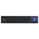 Onduleur APC Easy UPS On-Line, 1 000 VA/800 W, montage en rack 2U, 230 V, 3 prises IEC C13, emplacement pour carte intelligente, écran LCD, sans kit de rails