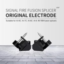 Tige D'Électrode D'Épissure par Fusion de Fibre, Électrode 1 Paire Adaptée à L'Épissure par Fusion de Fibre Signal-Fire AI-6/7/8/9/10/20