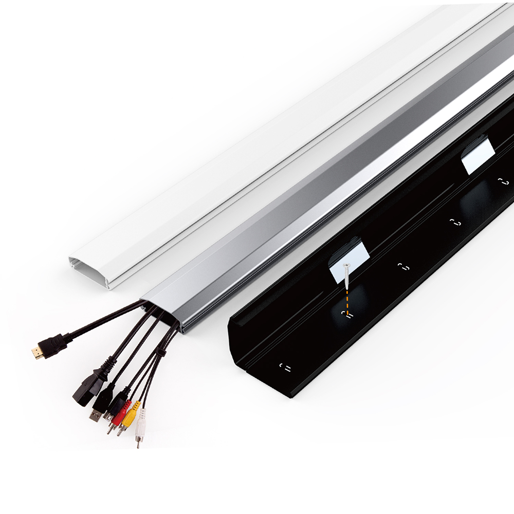 Goulotte Aluminium 1,10m - Blanc 