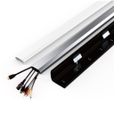 Goulotte Aluminium 1,10m - Blanc 