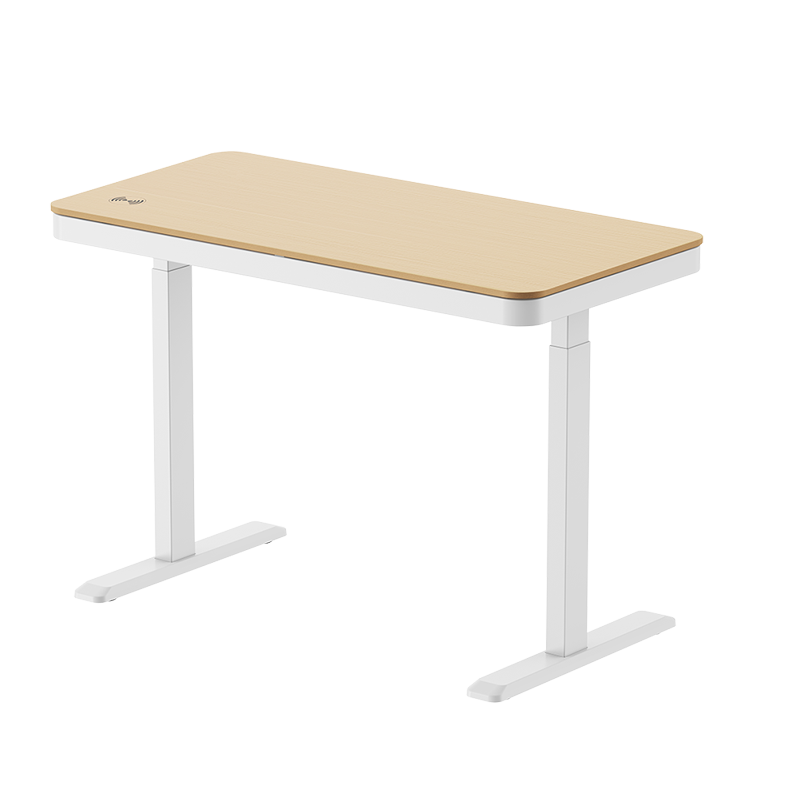 Bureau réglable en hauteur électriquement, chargement sans fil, 2 ports USB 