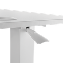 Chariot mobile table de lit avec ressort à gaz, réglable en hauteur 