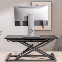 Convertisseur de bureau debout avec plateau pour clavier, réglable 