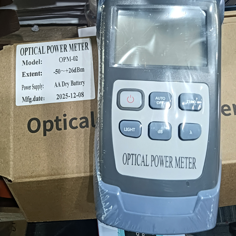 Testeur de câble à fibre optique FTTH, wattmètre à fibre optique-70~+10 dBm Connecteur SC/FC