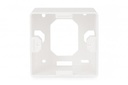 DIGITUS Professional Cadre de montage en saillie pour boîtiers vides Keystone de 80 x 80 mm, de type français
