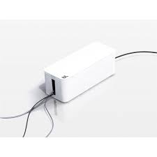 Blue lounge cablebox blanc