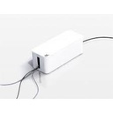 Blue lounge cablebox blanc