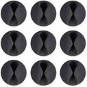 Blue lounge cabledrop mini noir (lot de 9)