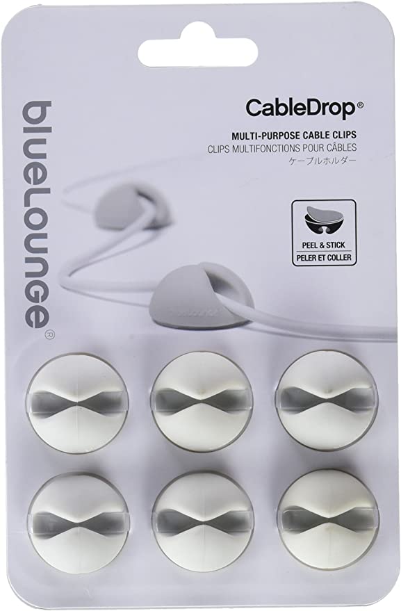 Blue lounge cabledrop vif (lot de 6)