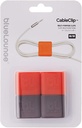 Blue lounge cableclip moyen (lot de 4)