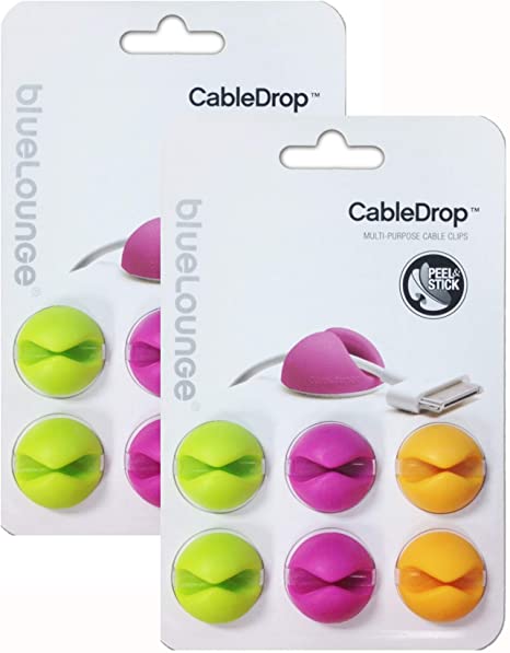 Blue lounge cabledrop pastel (lot de 6)