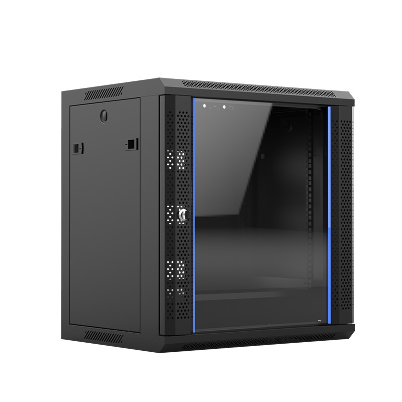 Coffret 19" 15U noir prof 600x450 mm