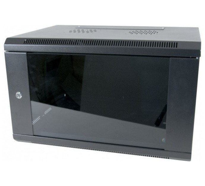 Coffret 19" 15U noir prof 450 mm