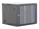 Coffret pivotant 19" 15U noir prof 550 mm
