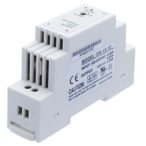 Alim.industrielle 12V-15W/1,25A rail din