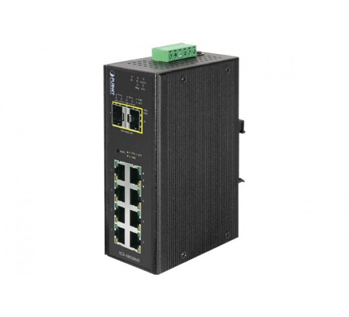 [1100056] Planet IGS-10020MT sw.indust L2 8 gigabit + 2 sfp 100FX/1G