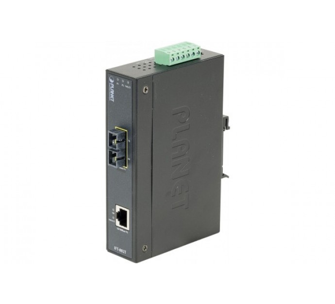 Convertisseur RJ45/100FX IP30 multimode SC 2km -40/75°