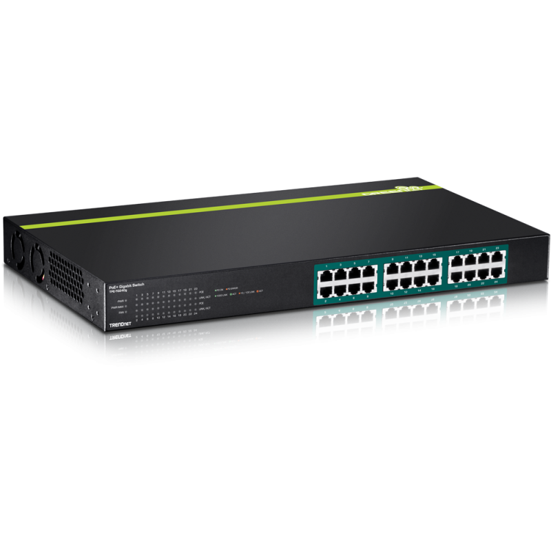 SWITCH POE+ GIGABIT À 24 PORTS