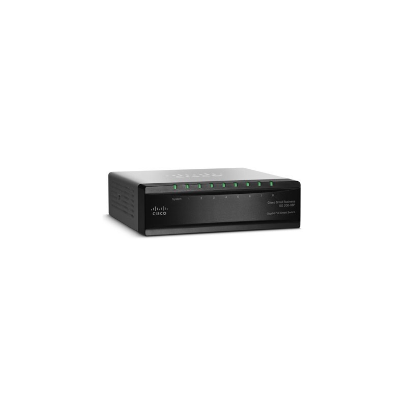 CISCO SG200-08 SMART SWITCH 8 PORTS GIGABIT