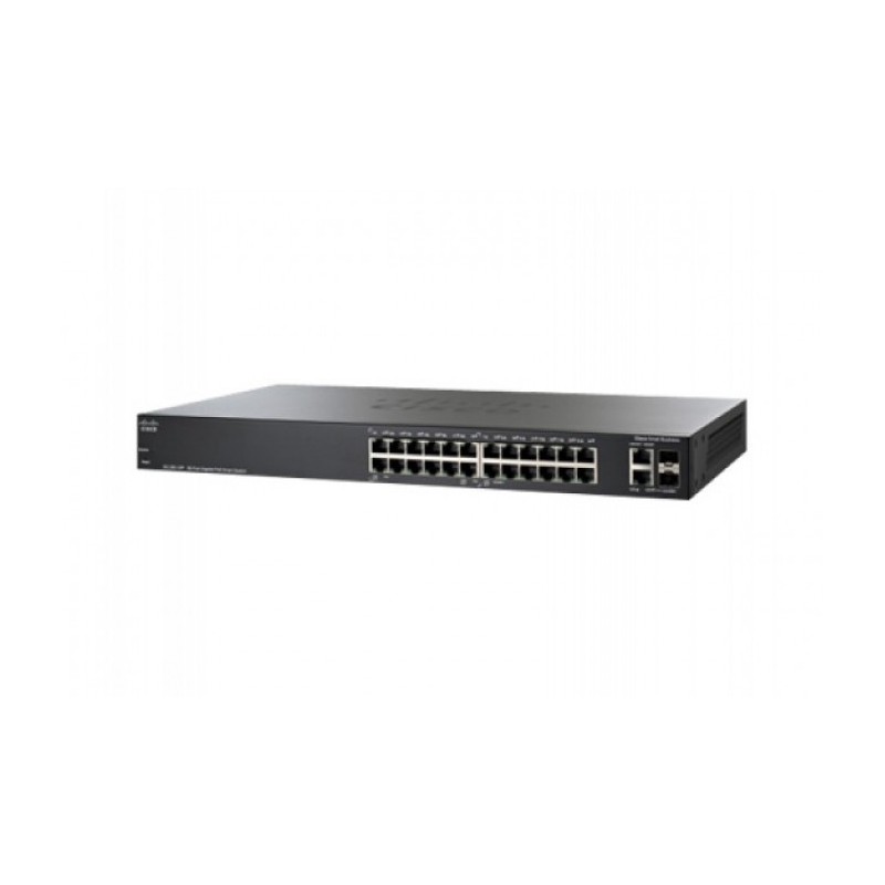 CISCO SG200-26P SMART SWITCH 24 PORTS GIGABIT + 2xSFP PoE