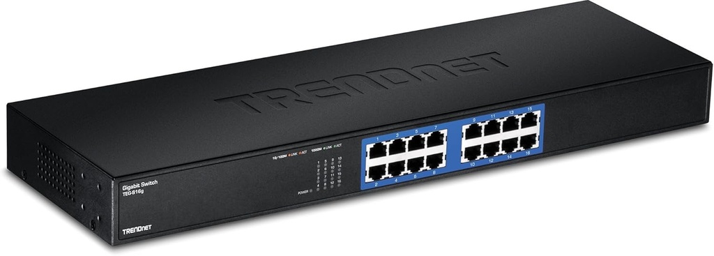 [1100214] Switch Gigabit GREENnet à 16 ports TEG-S16g (Version v2.0R)