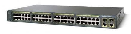 Cisco Catalyst WS-C2960+48TC-L commutateur réseau Géré L2 Fast Ethernet (10/100) Noir