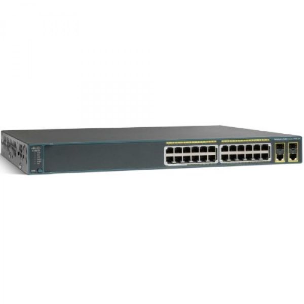 Cisco Catalyst WS-C2960+24LC-S commutateur réseau Géré L2 Fast Ethernet (10/100) Connexion Ethernet