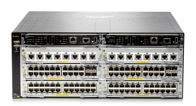 
 Switch  HP 5406R 16-port SFP+ (No PSU) v3 zl2 
