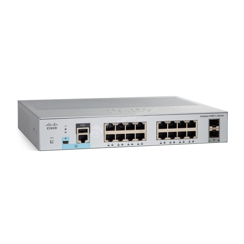 Cisco Catalyst 2960L-16TS-LL Géré L2 Gigabit Ethernet (10/100/1000) 1U Gris