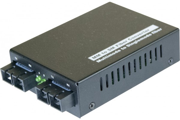 Convertisseur fibre optique Gigabit multimode vers monomode