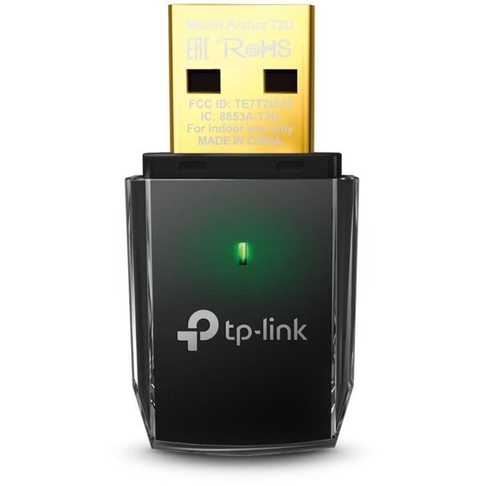 Tp-link Archer T2U clé USB 2.0 WiFi 11AC dual-band AC600...