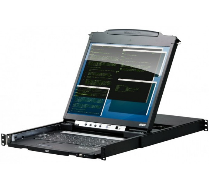 ATEN CL5800 Console KVM LCD 19" Dual rail 1port VGA/USB-PS2