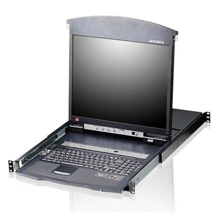 Aten Altusen KL1516AM Console KVM 17'' dual rail 16 ports