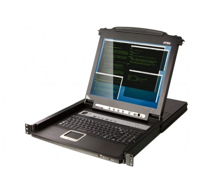 Aten CL5708M console LCD 17' KVM 8 ports VGA/USB-PS2