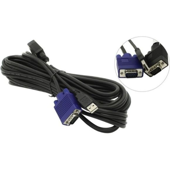 [1109106] Trendnet TK-CU15 cordon KVM VGA/USB 4,50M