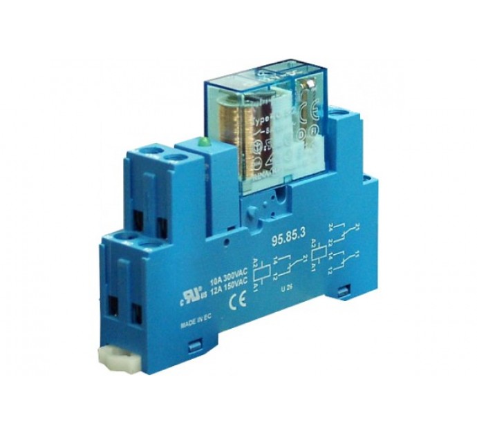 [1109809] Relai de puissance 110/230V 2 contacts sur rail din