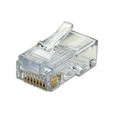Connecteur à sertir RJ45 Catégorie 5 AMP, non blindé