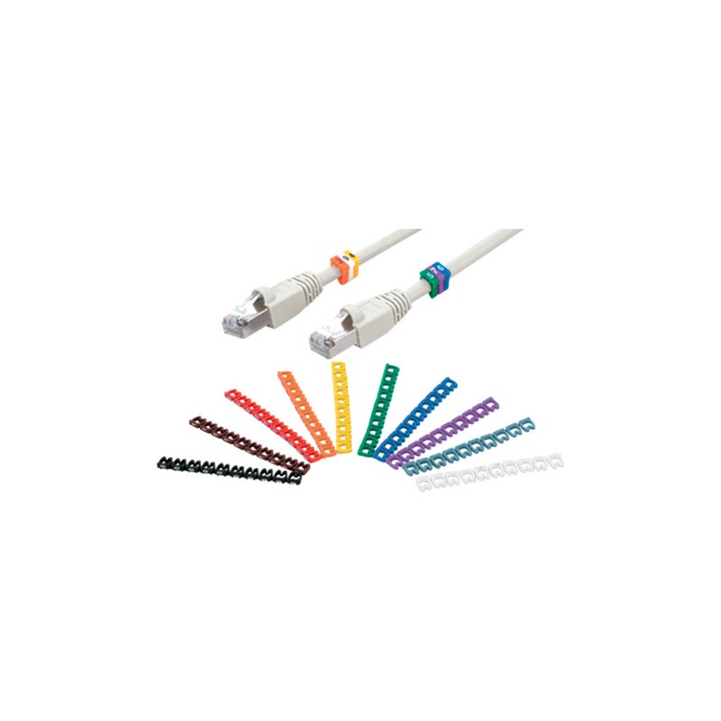 [1402524] Bagues d'identification pour câble 6mm 10x10
