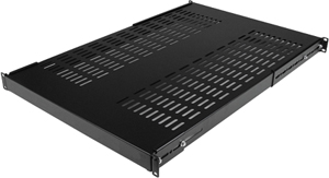 Plateau fixe 19" prof. 800mm 1U réglables