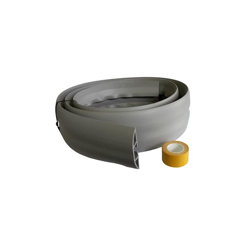 [1405506] Goulotte de sol Grise souple L 1,80m x l 53mm x h 12mm