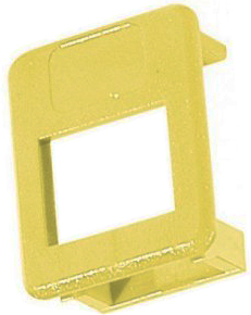[1406028] Insert Jaune pour Platine RJ45