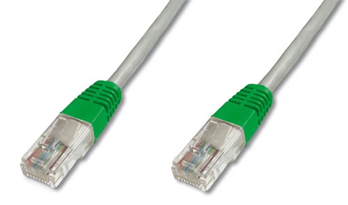 Cordon  RJ45 CAT.5e FTP  croisé 1,00m