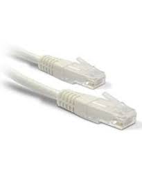 [1203015] Cordon non blindé RJ45 CAT.6 UTP 1,00m Blanc