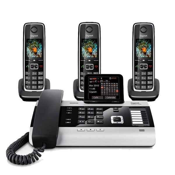 [1603149] Pack gigaset DX800A + 3 gigaset C530H